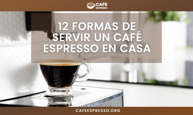 12 formas de servir un café espresso en casa Guía