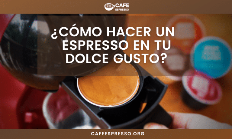 Cómo hacer espresso en tu cafetera Nescafé Dolce Gusto