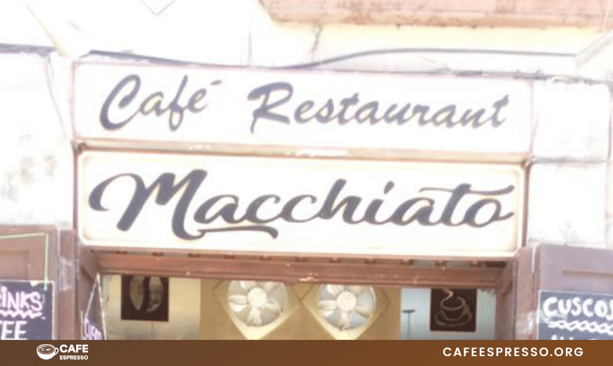 Cafeteria Café Macchiato